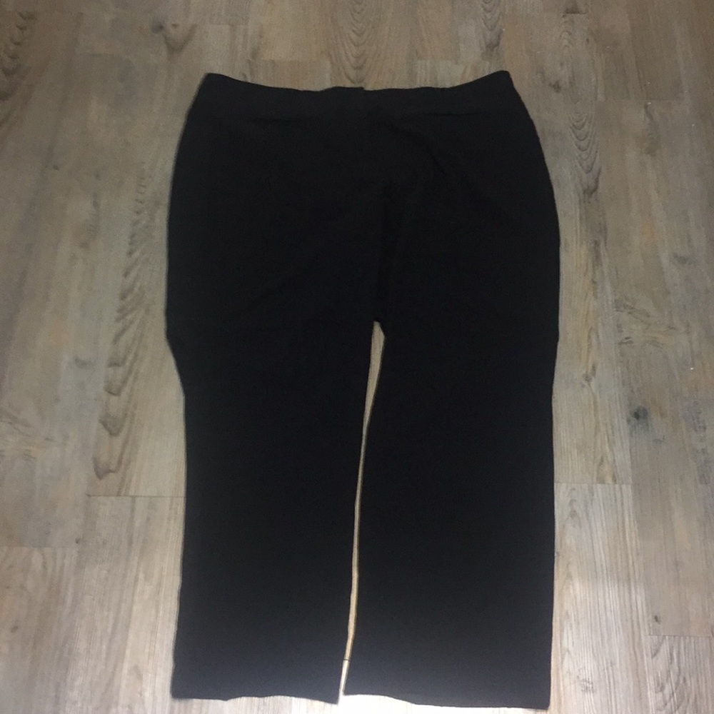 Lane Bryant black work pants, size 22